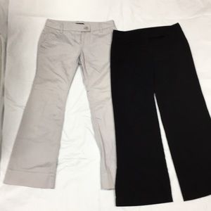 Lot of 2 New York & Co. pants.